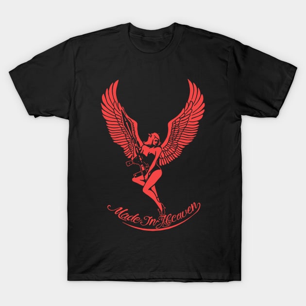 Made in Heaven Resident Evil T-Shirt by allysontx